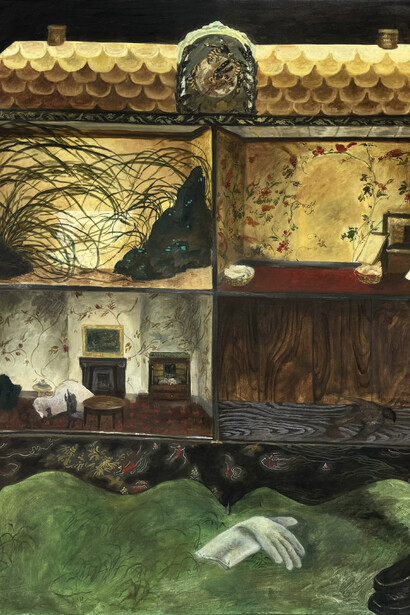 Lin Hongjing, Dollhouse (dettaglio), 2025. Per gentile concessione di Tube Culture Hall