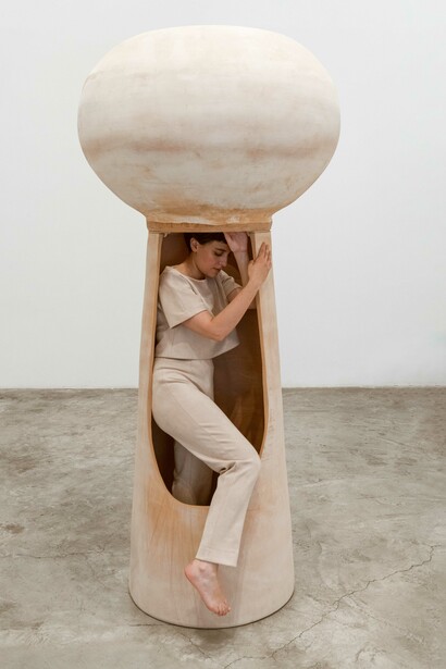 Maria Louizou, Six Breaths per Minute, Installation view. Photos by Petros Toufexis