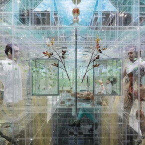 Detail of: The Flux and The Puddle, 2014, Photograph by James Ewing, © David Altmejd, Image courtesy of Andrea Rosen Gallery, New York