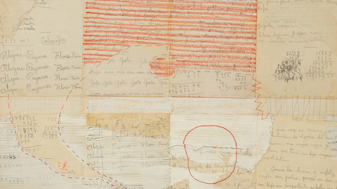 Martha Lucía Ramírez, Cuadernos huérfanos. Courtesy of La Balsa Arte