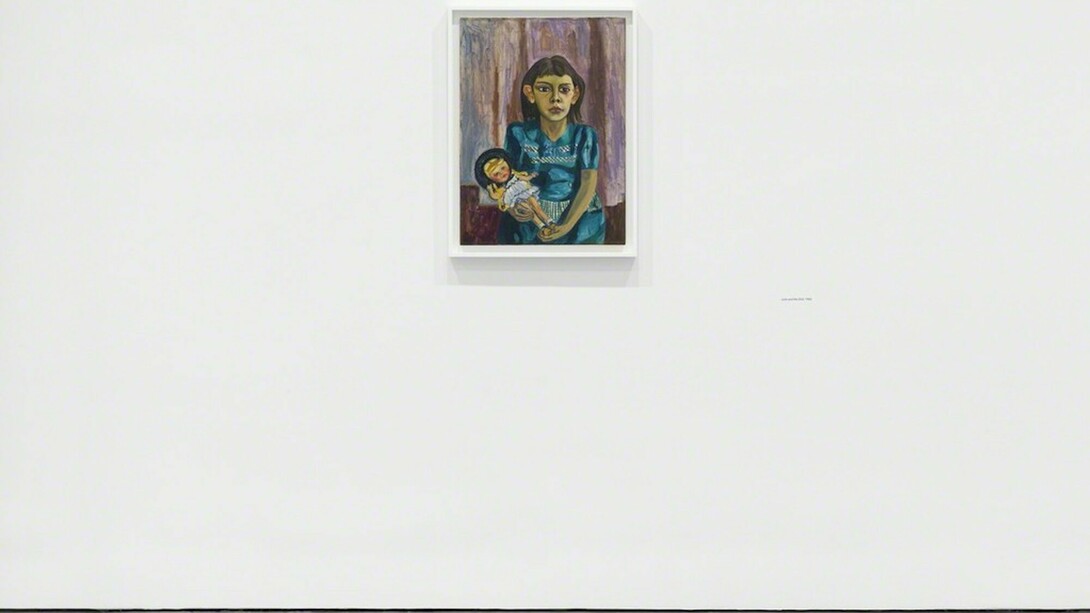 Alice Neel. Uptown, Exhibition view. Courtesy of David Zwirner