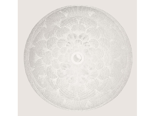 Tahiti Pehrson, Light Expansion, Hand cut 100% Cotton Rag, 60 x 60 inches