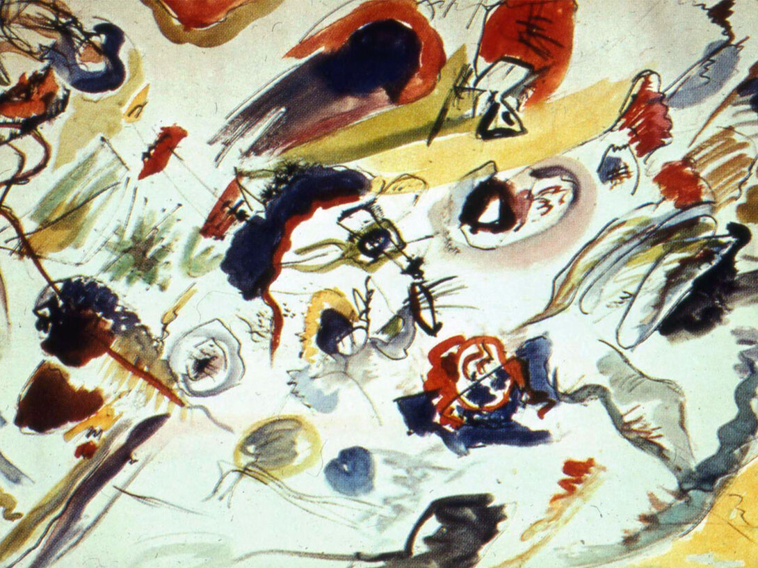 Vasilij Kandinsky - Primo acquerello astratto