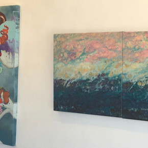 All About Blue. Courtesy of Elisa Contemporary Art