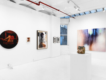 Various artists, Erotic city, exhibition view. Courtesy of Eric Firestone Gallery