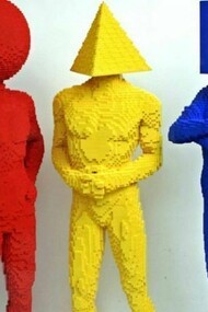 Nathan Sawaya. “Circle Triangle Square”