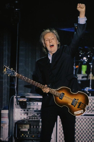 Paul mantuvo una alimentación vegetariana durante su estadía y se mostró cercano y cálido junto a su esposa Nancy