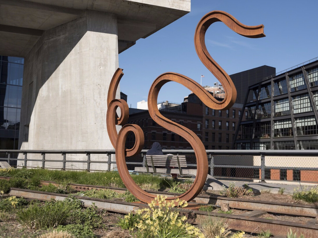 Matt Johnson, Untitled (Swan), 2016. Courtesy of High Line Art