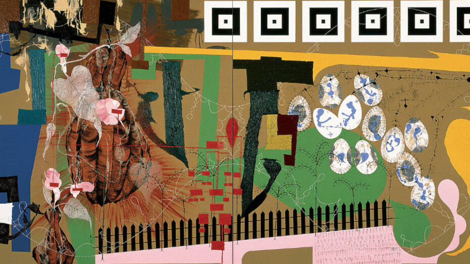 Lari Pittman. Courtesy of Hammer Museum