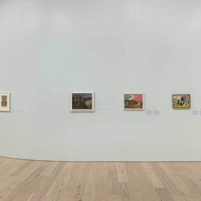 The lost world: the art of Minnie Evans, exhibition view. Courtesy of Whitney Museum of American Art