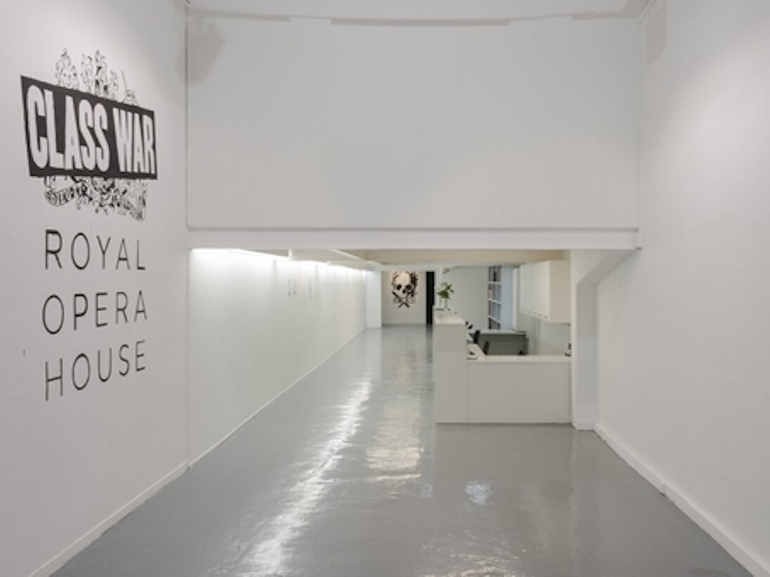 Order. Act III. Dinner at The Dorchester.Exhibition view. Courtesy of ADN Galeria