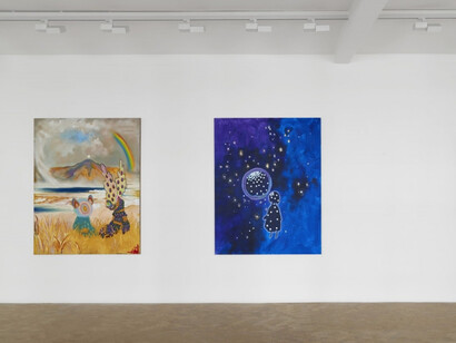 Uwe Henneken, Exhibition view. Courtesy of Pippy Houldsworth Gallery