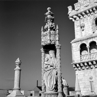Torre de Belém, Lisboa. Fotografia sem data produzida durante a actividade do Estúdio Horácio Novais, 1930-1980. Coleção Biblioteca de Arte da Fundação Calouste Gulbenkian, Lisboa