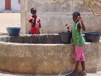 Habitantes de la isla de Niodior, Senegal