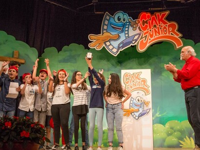 Un momento della premiazione
