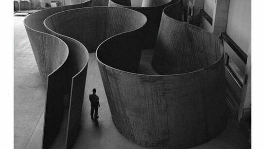 Richard Serra, Inside Out, 2013 © Richard Serra. Courtesy Gagosian Gallery. Photograph by Lorenz Kienzle. At the West 21st Street gallery