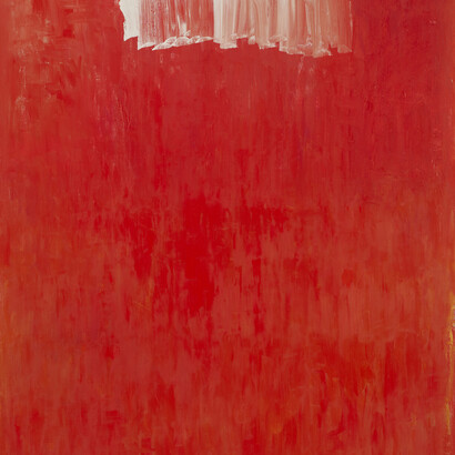 Christopher Le Brun [British, b.1951], Choir (detail), 2013, Oil on canvas, 59.06 x 49.21 inches, 150 x 125 cm. Courtesy of Friedman Benda and the Artist, photography by Stephen White