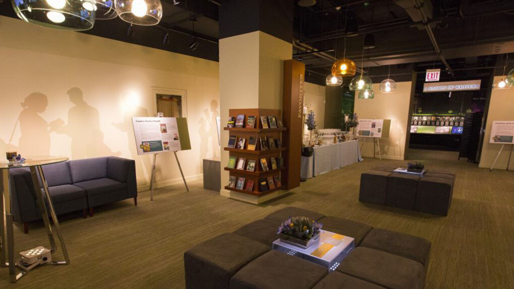 Reader’s Hall. Courtesy of American Writers Museum