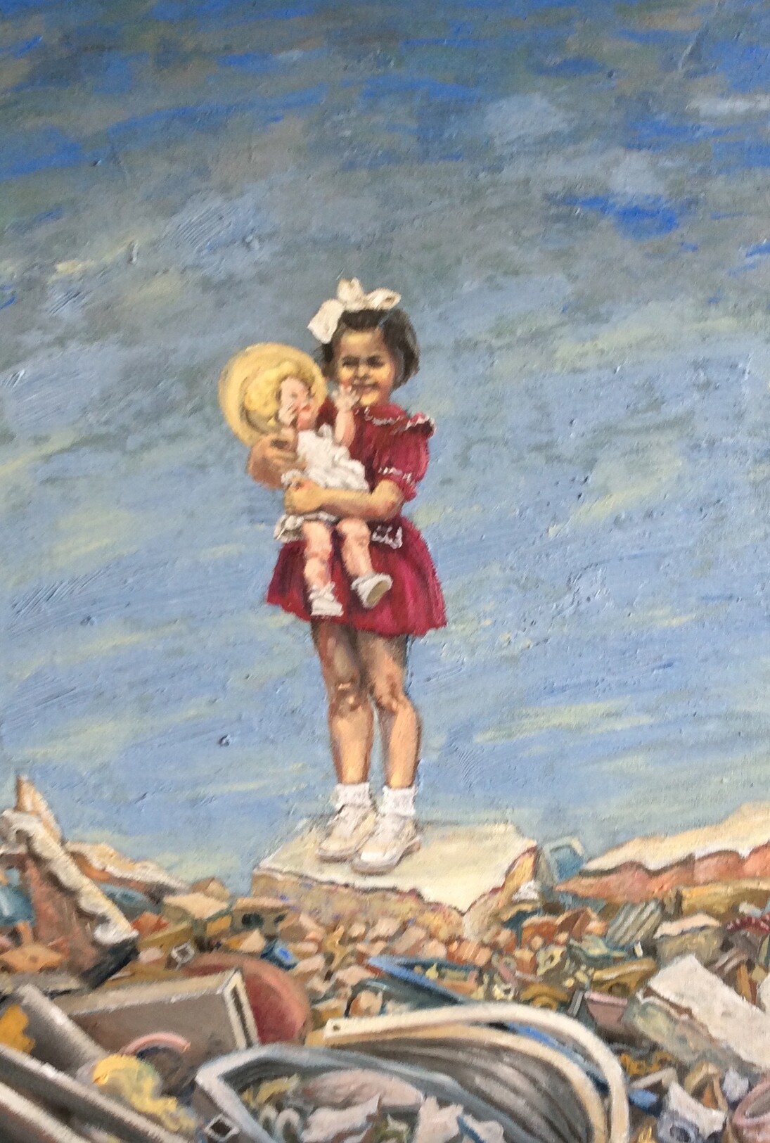 Mira Kliger. After the Storm. Oil on Canvas, 25x35 cm
