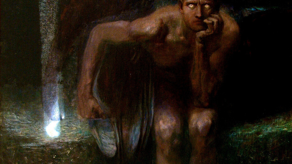 Franz von Stuck, Lucifero, 1891