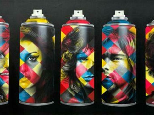 Kobra. Spray Cans, Eden Gallery, Londres
