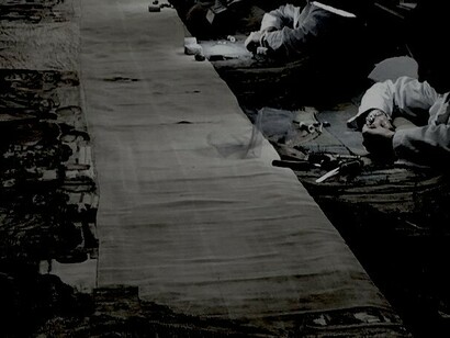 Trabajos de restauración. Fotografía de los Museos Vaticanos