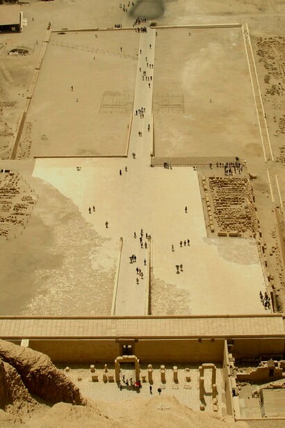 Templo funerario de Hatshepsut, Valle de los Reyes, Luxor, Egipto