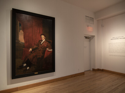 Uncovering Williams. Courtesy of WCMA