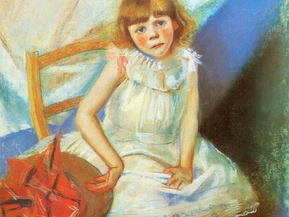 Stanisław Wyspianski, Ragazza con il cappello rosso