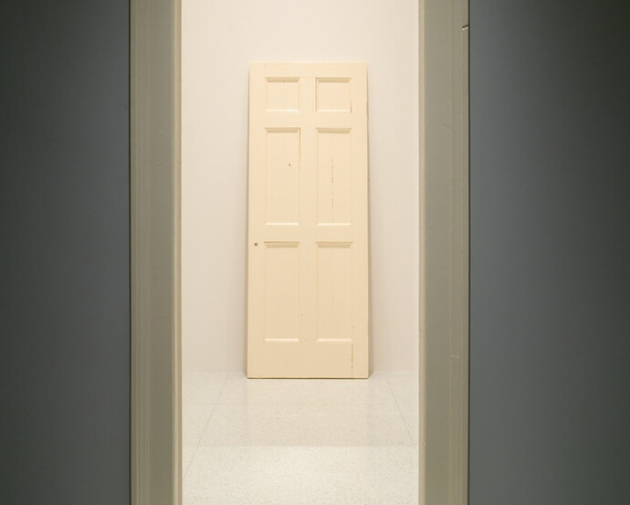 An Untitled Installation Conceived by Robert Gober. Courtesy of Aspen Art Museum