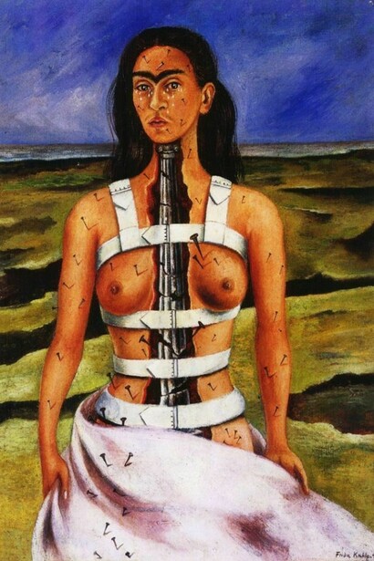 Frida Kahlo, La colonna spezzata