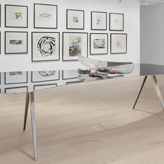 Ron Arad, Good ping pong dining table, 2023. Courtesy of Opera Gallery