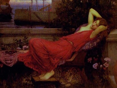 Ariadne, John William Waterhouse, Huile sur toile, 1898