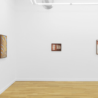 Alexandra Barth, The awnings, exhibition view. Courtesy of Document Gallery