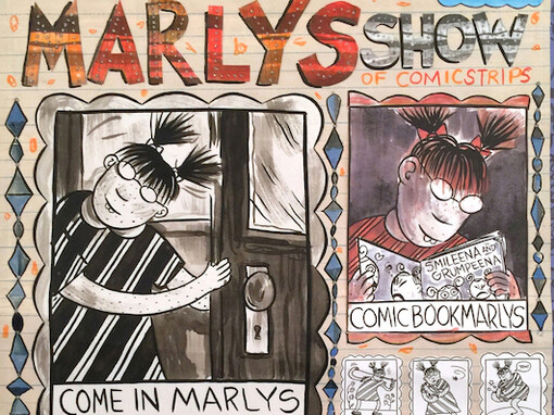 The Marlys Show, 2016, Exhibition Poster. Courtesy of Adam Baumgold