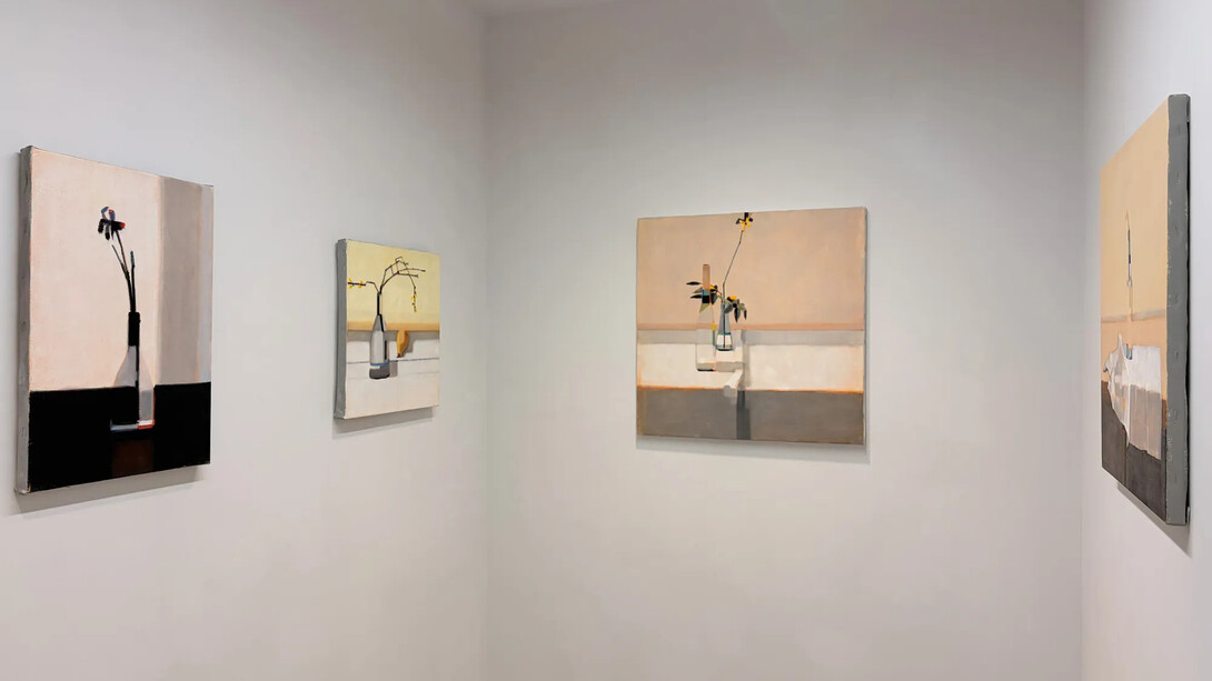 Frances Campani, Compositions, exhibition view. Courtesy of Kathryn Markel Fine Arts