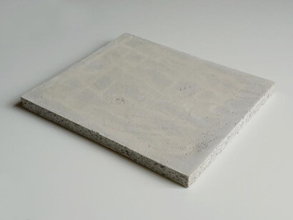 Sightings: Anna-Bella Papp, Anna-Bella Papp, Untitled, 2014, Clay, 12 1/2 x 10 5/8 x 3/4 in. (31.5 x 27.5 x 1.8 cm). Courtesy of the artist and Stuart Shave / Modern Art, London