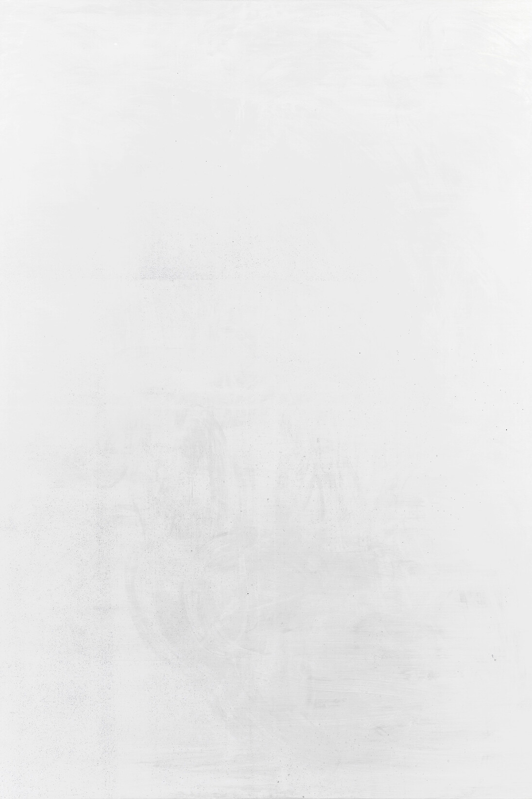 Manor Grunewald, Untitled (concrete #46), 2015, oil, acrylic, spray paint, and UV print on synthetic canvas with aluminum frame, 78 11/16 x 59 inches