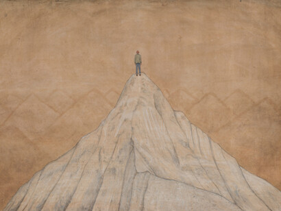 Buck, Jethro Man on a Mountain. Courtesy of Crane Kalman Gallery