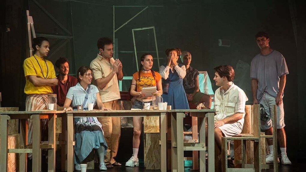 The trials, view of the performance. Courtesy of Teatro Donizetti