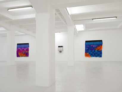View of the show: Hiva Alizadeh, Fire in the Garden of Eden at The Flat – Massimo Carasi. Courtesy of The Flat
