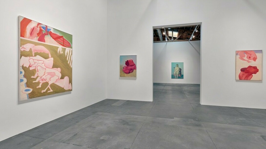 Maria Lassnig. A Painting Survey, 1950 – 2007, Exhibition view. Courtesy of Hauser & Wirth
