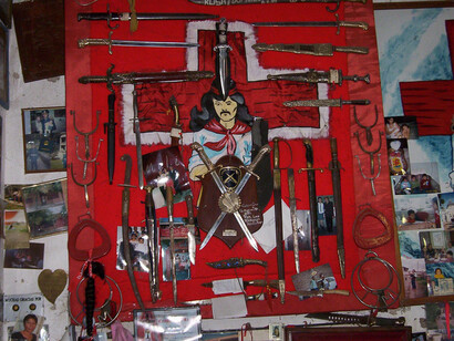 Altar en honor al Gauchito Gil