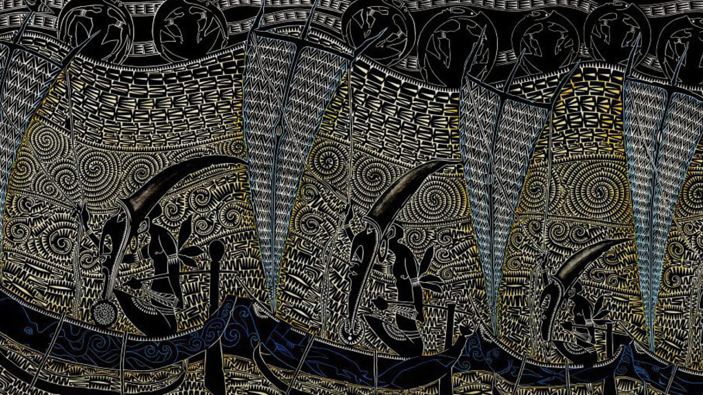 Glen Mackie and Daniel O’Shane. Courtesy of Art Gallery of NSW