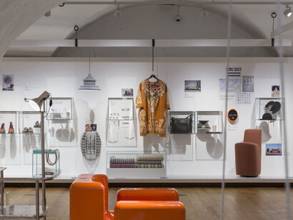 Introduction to Estonian design, exhibition view. Courtesy of Estonian Museum of
Applied Art and Design