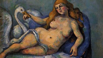 «Leda and the swan», P. Cézanne (1839-1906)