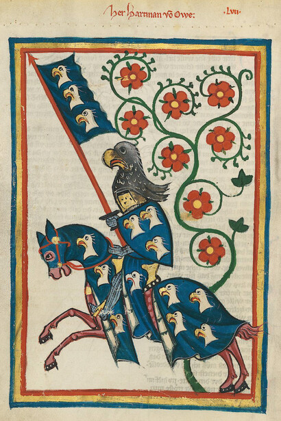 Der arme Heinrich, Codex Manesse