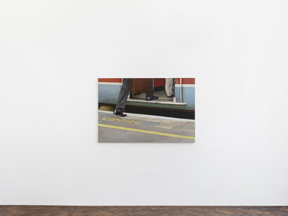 Stephen Skidmore, Afternoon paintings, ausstellungsansicht. Mit freundlicher genehmigung der Galerie Hubert Winter