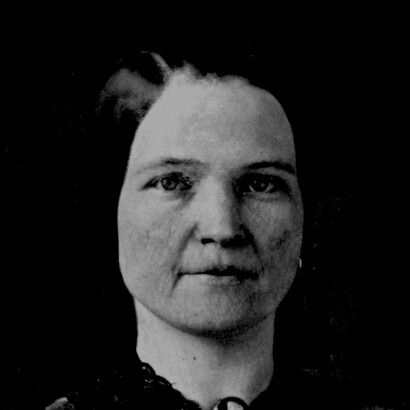 Mary Todd Lincoln (1818-1882), esposa de Lincoln, con 28 años