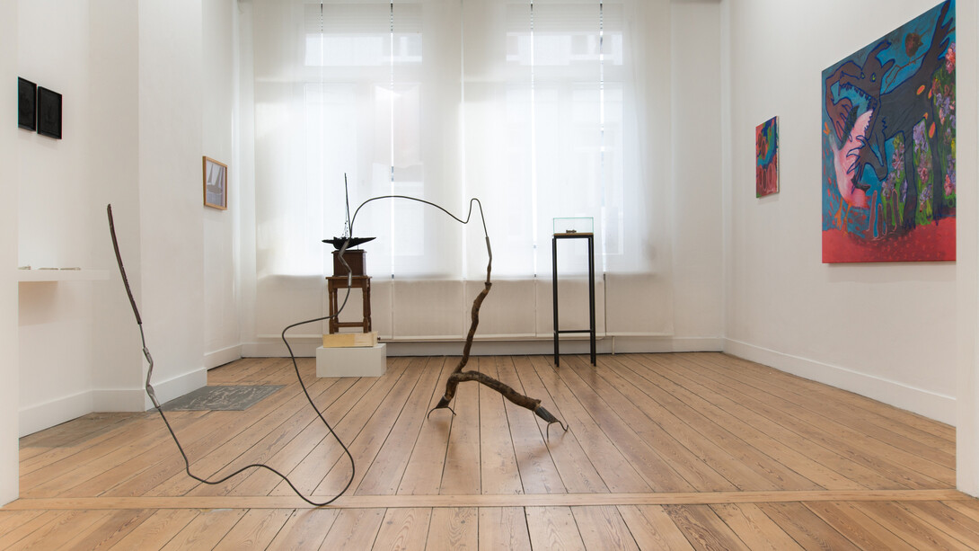 Various artists, Rivers in the sky, exhibition view. Courtesy of Eva Steynen Gallery